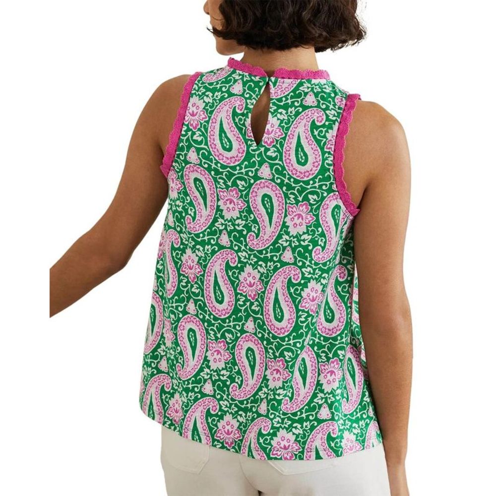Boden Womens  Stitch Detail Jersey Top - Picture 2 of 3